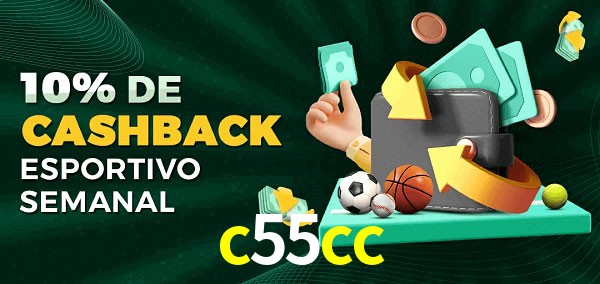 10% de bônus de cashback na c55cc